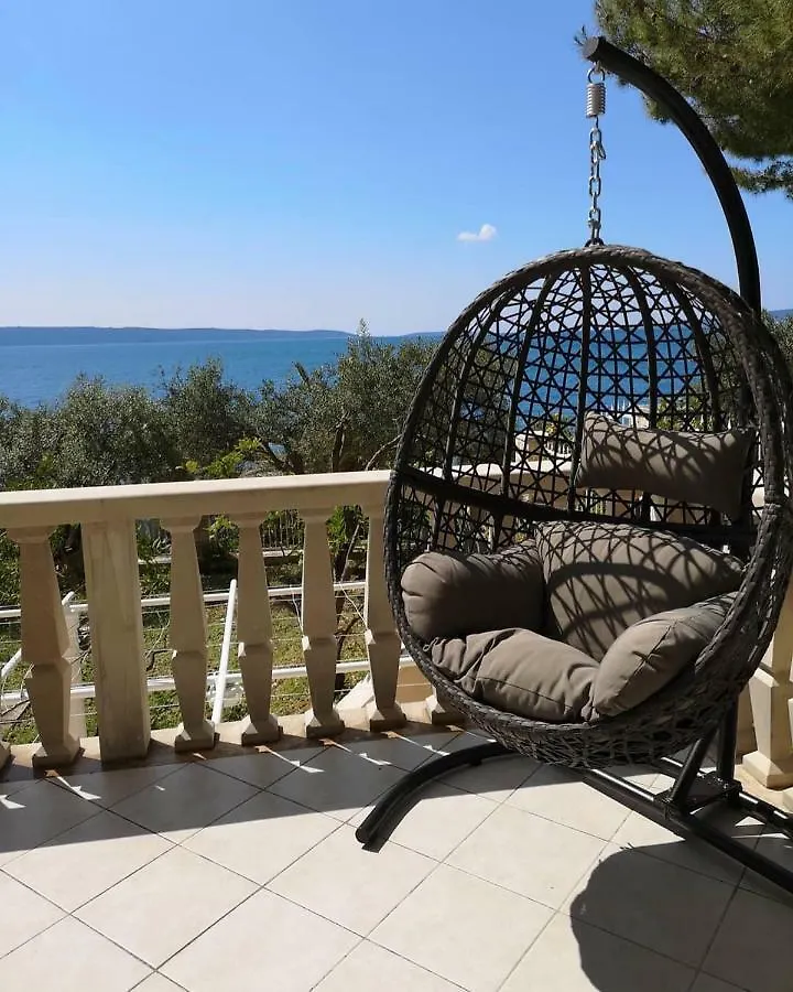 Luxury Seaside Villa With A Classic Mediterranean Olive Garden, A Fully Equipped Professional Kitchen, Pool, Sauna, Padle Boards And Canoe - Miolin Beach House Trogir Croacia